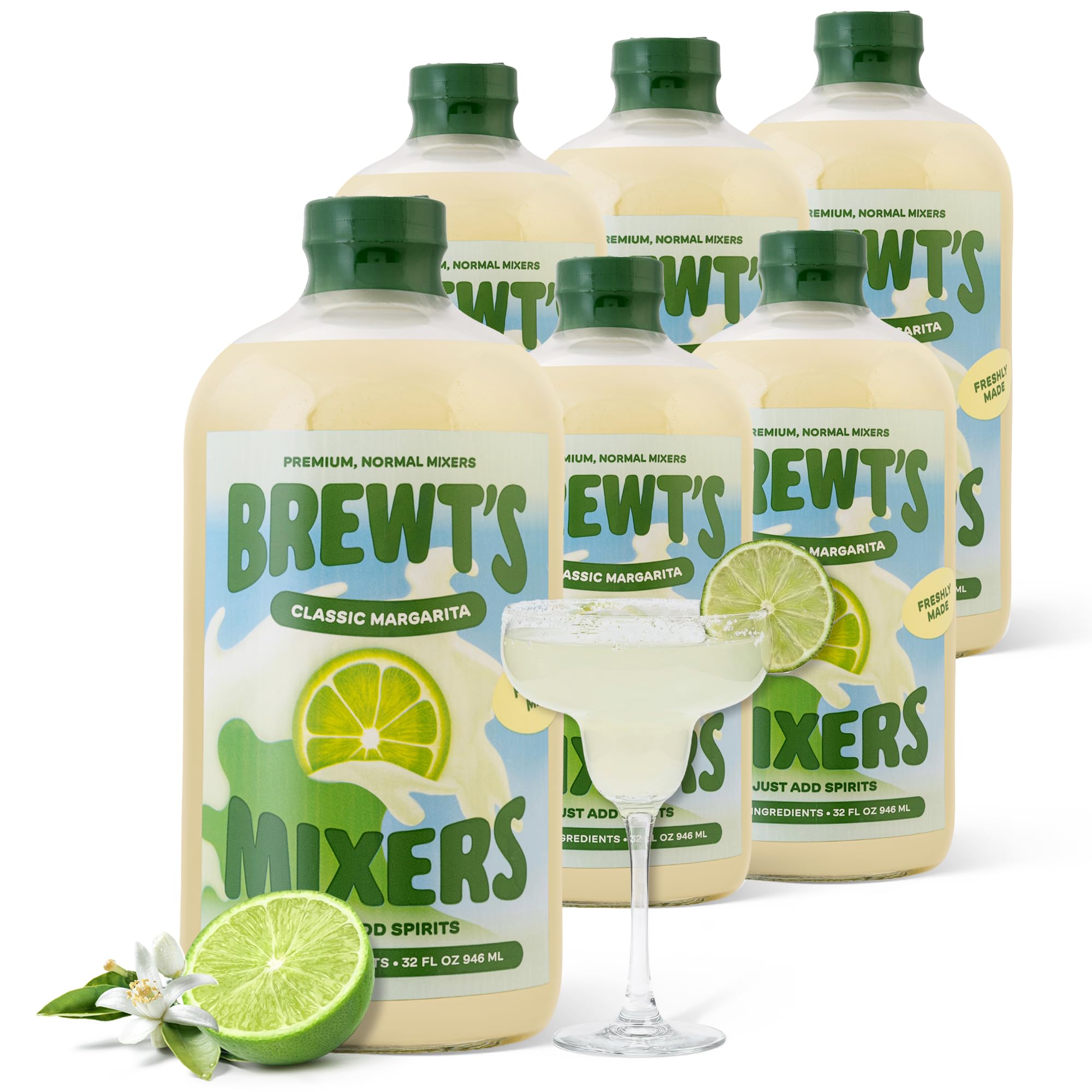 Amazon.com : Brewt's Classic Margarita Mix – Handcrafted Cocktail